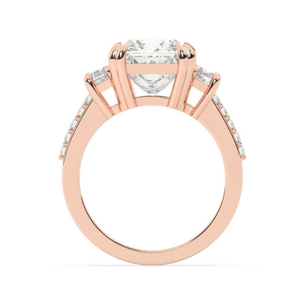14k White Gold Diamond Ring - LA DIAMOND