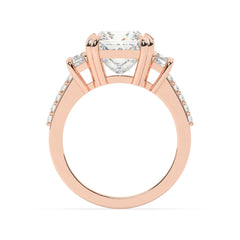 14k White Gold Diamond Ring - LA DIAMOND