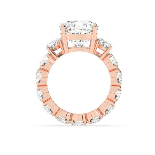 White Gold Diamond Ring - LA DIAMOND