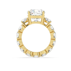 White Gold Diamond Ring - LA DIAMOND