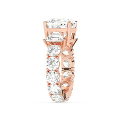 White Gold Diamond Ring - LA DIAMOND