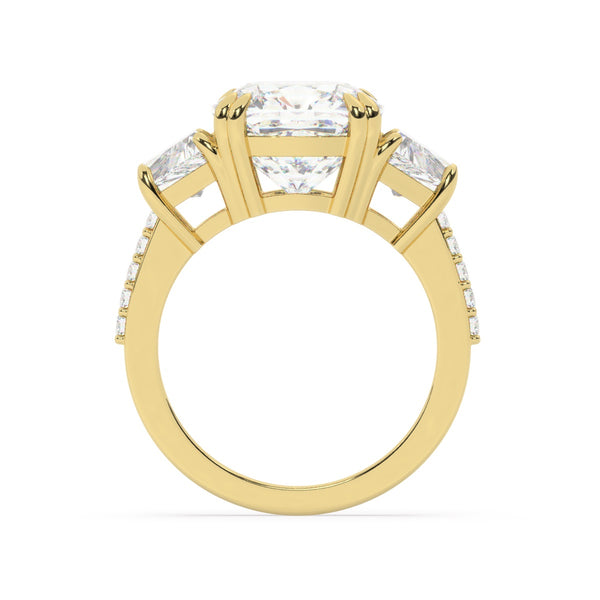 White Gold Diamond Ring - LA DIAMOND