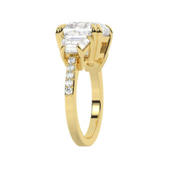 White Gold Diamond Ring - LA DIAMOND