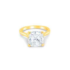 14K White Gold Diamond Engagement Ring (3.01 ct)