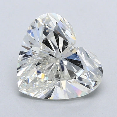 Heart Brilliant Diamond 2.03 CT I, SI1, With GIA Certificate
